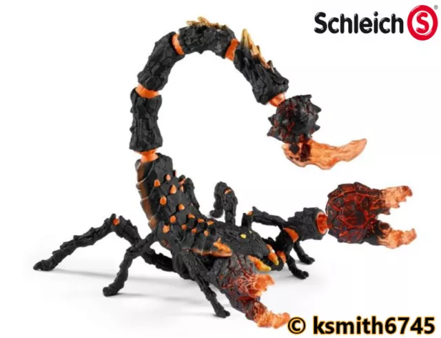 Schleich Eldrador Creatures LAVA SCORPION plastic toy fire monster bug * NEW 💥