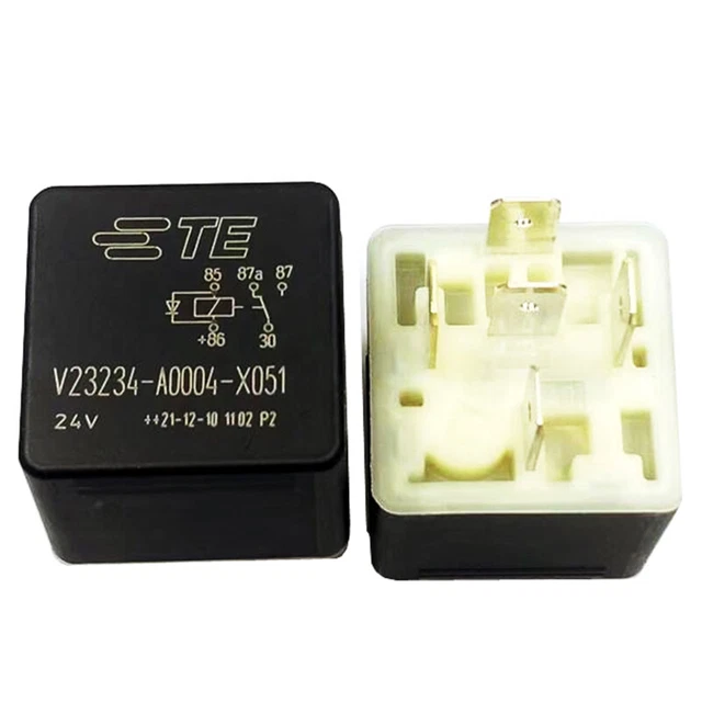 10Pcs Tyco V23234-A0004-X051 Automotive Relay 24VDC 5Pins