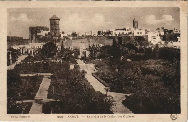 CPA AK MAROC RABAT Le Jardin de la Casbah des Oudayas Flandrin (38105)
