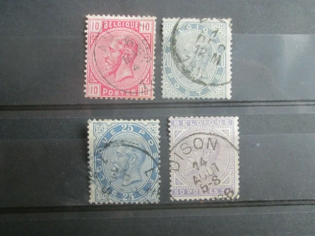 Timbres Belgique Yt 38/41