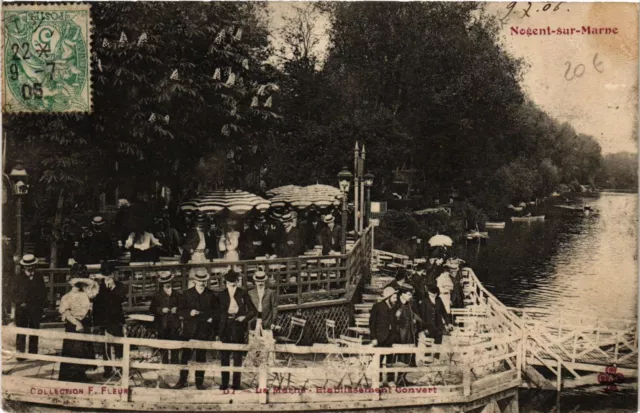 CPA AK NOGENT-sur-MARNE - La Marne - Establishment Convert (390483)