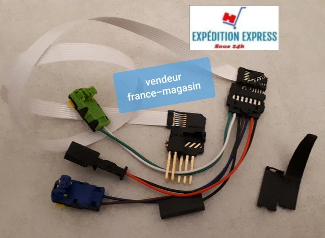 Connecteurs De Contacteur Tournant Pour Renault Clio 3, Kangoo 2, Modus - Pièce Neuve