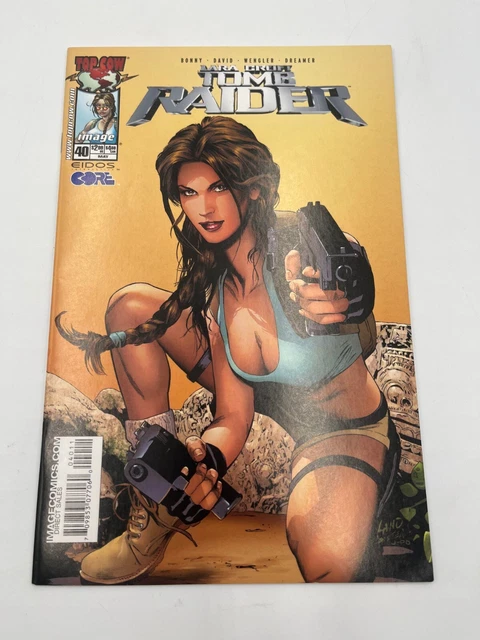 TOMB RAIDER #40 Greg Land Cover Top Cow Image Eidos LARA CROFT 1999
