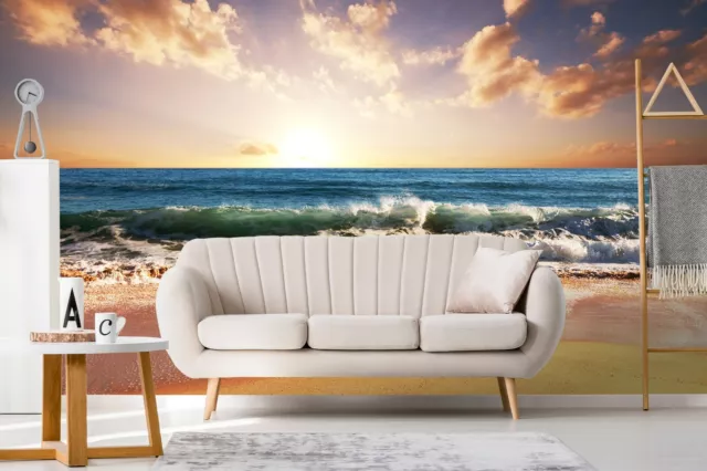 3D Surf Beach 6581NA Wallpaper Wall Mural Removable Self-adhesive Fay