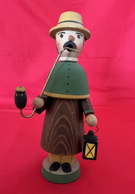 Erezgebirge,Seltener Räuchermann, Nachtwächter M Lampe, Karl Max Dittmann, Top