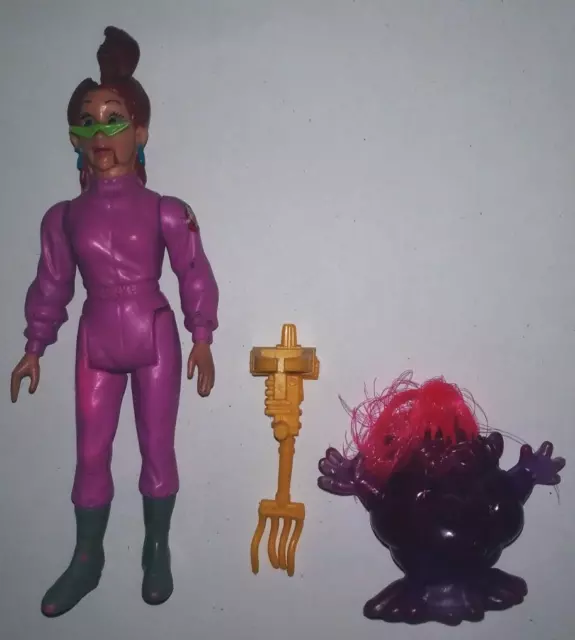 Janine Melnitz 1987 Kenner The Real Ghostbusters Fright Features Vintage-Figur