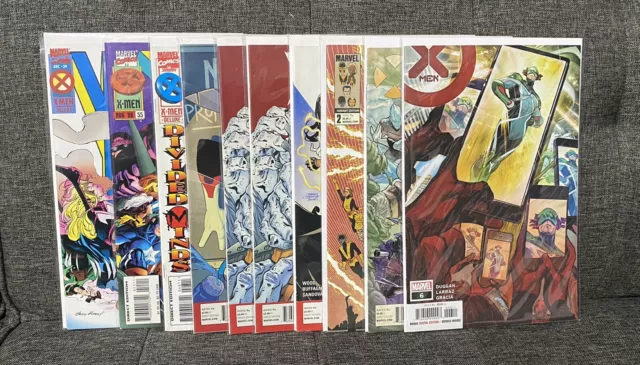 X-MEN MARVEL COMIC LOT x10