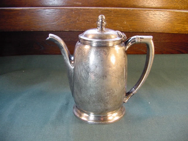 Union Pacific Railroad U P R R Dining Car International Silver Soldered 14Oz Pot