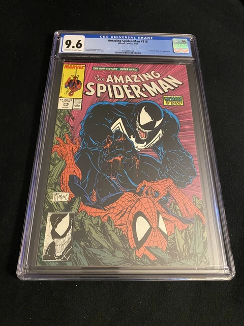 Amazing Spider-Man #316 (Marvel, 1989) CGC 9.6 1st full Venom cover McFarlane
