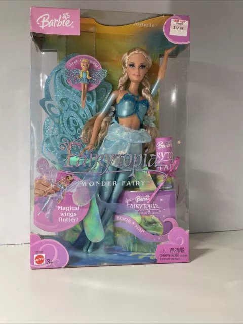 Barbie Doll Joybelle Fairytopia  Wonder Fairy Magical Flutter Wings B5760 NRFB