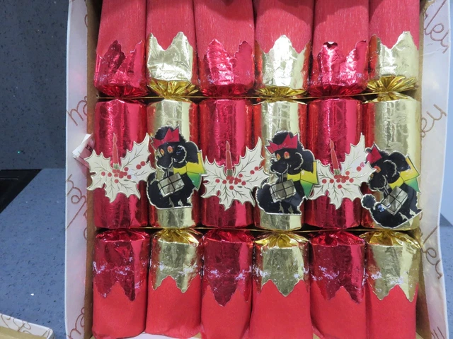 Caja De 12 Galletas De Navidad Caley De Colección Década De 1960 Sin Usar