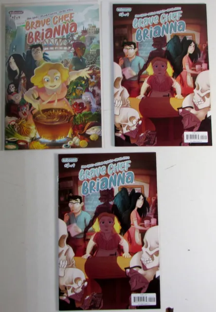 Brave Chef Brianna Lot of 3 #1,2 x2 Boom Studios (2017) NM 1st Print Comic Books