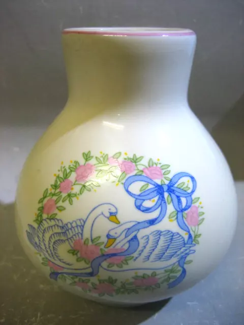 Vintage miniature porcelain vase