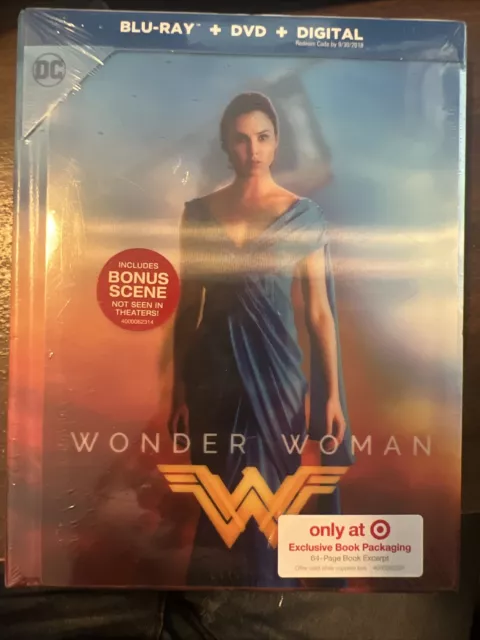 WONDER WOMAN - Blu-Ray/Dvd/Digital - Target Exclusive- Lenticular ...