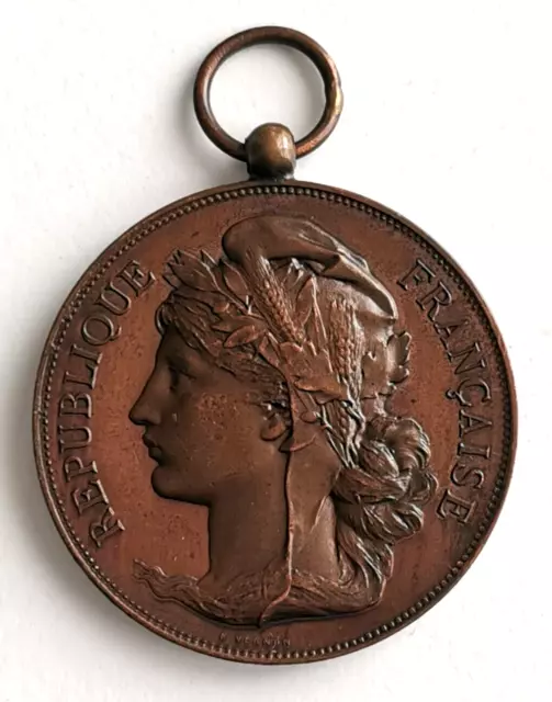 MA 33. Médaille. Lyon - Société de tir de l'armée 1877 par Vernon