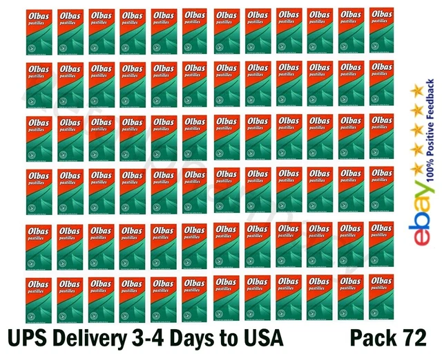 OLBAS PASTILLES MENTHOL 45g Exp=2027 Pack 72 $933.53 - PicClick AU