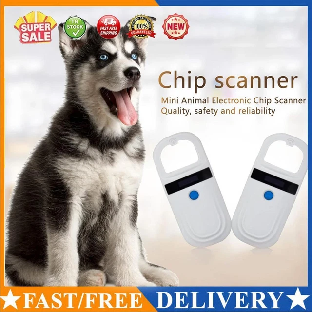 Pet Microchip Scanner ISO 11784 11785 FDX-B ID64 Handheld RFID Pet ID Tag Reader