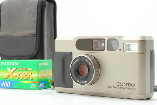 Read [Exc+5 w/ Case] Contax T2 D T2D Titan 35mm Point & Shoot Camera From JAPAN