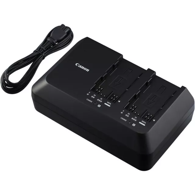 Canon - Dual Battery Charger for BPA Style Batteries (c300 c500 mkii mkiii)