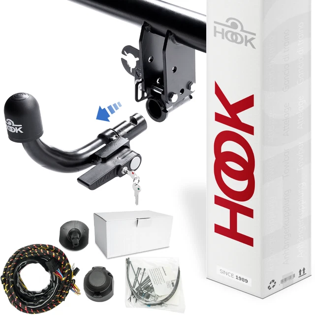 Anhängerkupplung Für BMW 5er E60 E61 - Starr Mit 13-poligem E-Satz