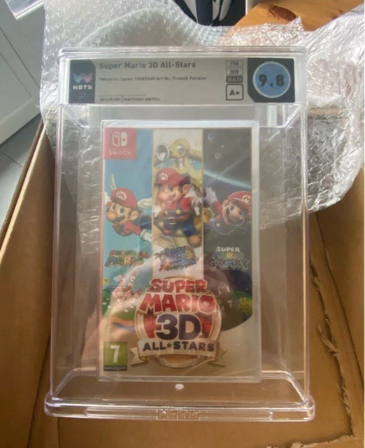 Fourreau Personnalisé Pour Jeu Nintendo Switch Super Mario 3D All Stars - Neuf, Scellé