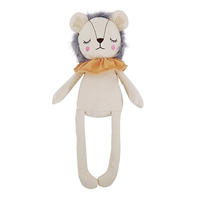 Rosewood Chubleez Mrs Sleepy Lion Dog Toy | Plush Cuddle Squeaky Interactive