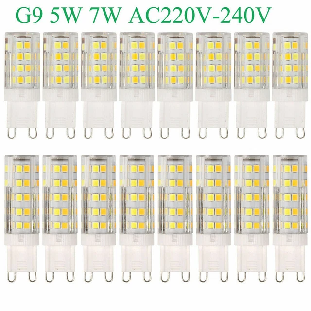 5W 7W G9 LED Glühbirne 2835 SMD Mais Birne Sparlampe AC 230V Warmweiß Kaltweiß