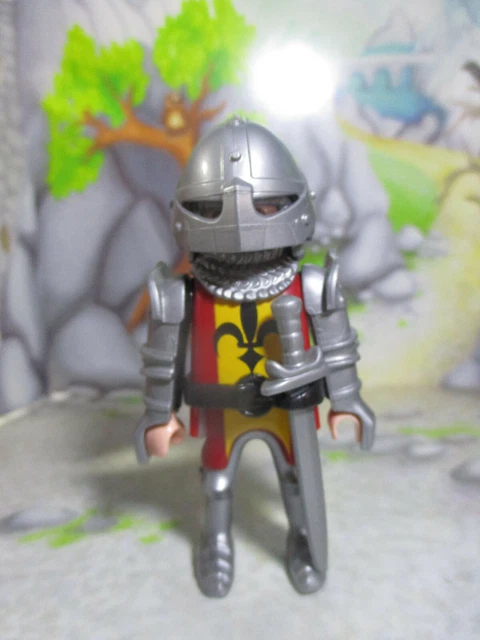 Lot Playmobil Chevaliers / Château Médiéval - Templiers, Vikings, Roi - Occasion