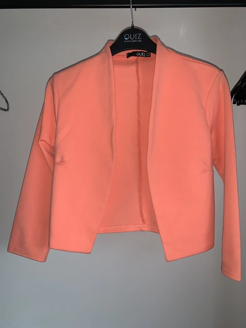 QUIZ BLAZER OPEN jacket evening waterfall 3 4 sleeve navy blue