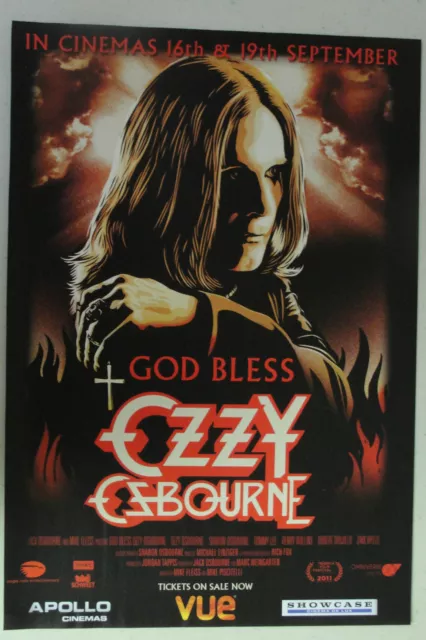 OZZY OSBOURNE "God Bless Ozzy Osbourne" ~ Magazine PRINT AD UK vers.