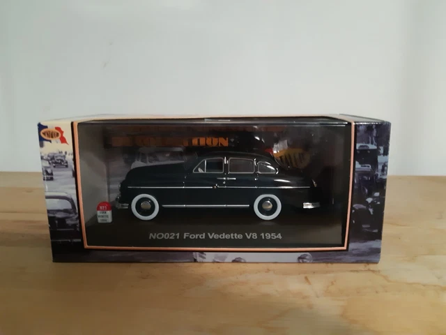 Nostalgie 1/43 - Ford Vedette 1950 Bleue - Miniature Collection