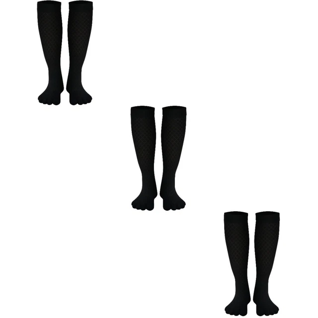 3 Pairs Tabi Chaussettes Coton Homme Pour Hommes Orteils Séparés