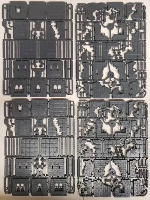 Gondor Terrain, Scenery, Ruins, Castle, Battle of Osgiliath, LotR, GW