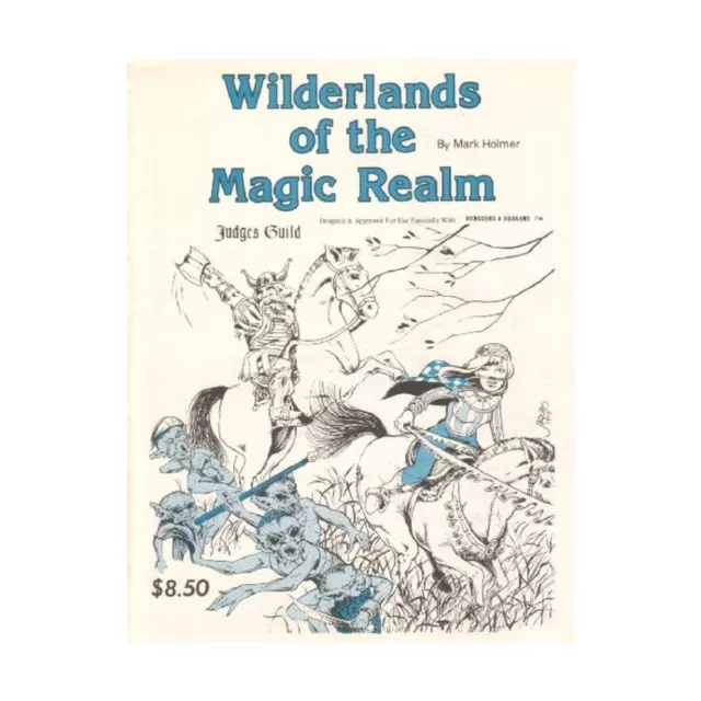 Judges Guild D&D Module Wilderlands of the Magic Realm (1st) VG+