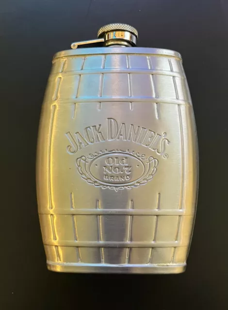 Jack Daniels Old No.7 Stainless Steel 6 oz Flask