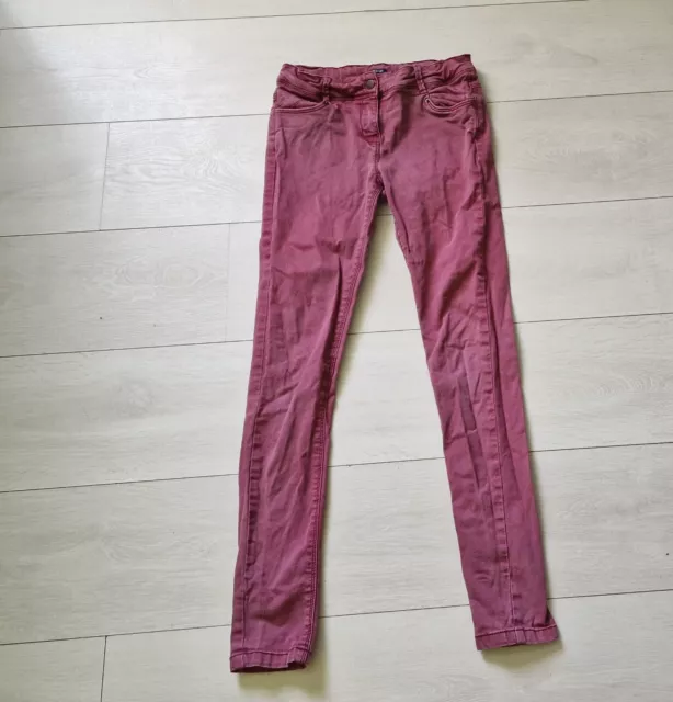 Pantalon jean rose enfant fille - Taille 12 ans - Marque Kiabi