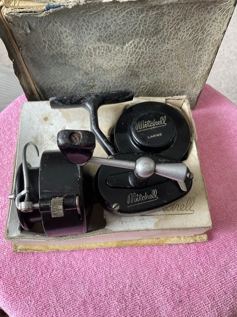 Moulinet Mitchell 330 Automatique Vintage, Emballage D'origine, Fabriqué En France