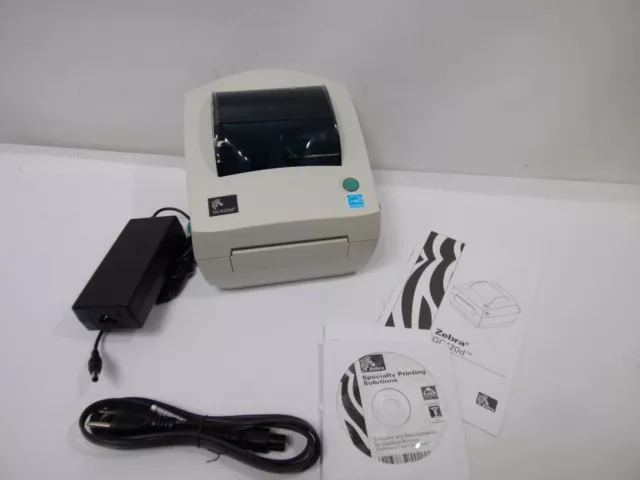 Zebra Gc420D Monochrome Desktop Direct Thermal Label Printer Usb Same Gk420D