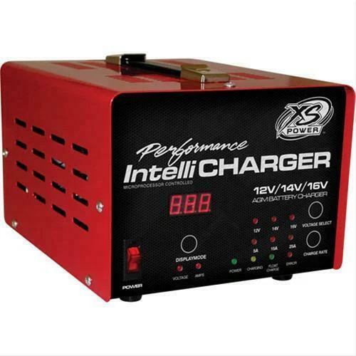 XS Power 1005 12 Volt 14 volt 16 Volt 5,15,25 Amp IntelliCharger Battery Charger