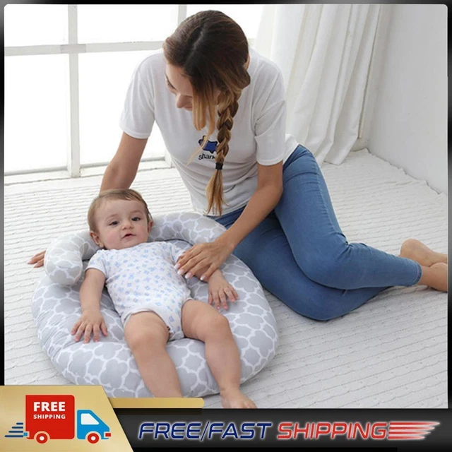 Cotton Baby Stereotypes Pillow Infant Newborn Anti-rollover Positioning Pad-2375