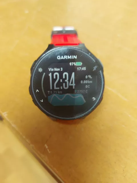 Garmin Forerunner 235 GPS Reloj Deportivo - Negro/Rojo