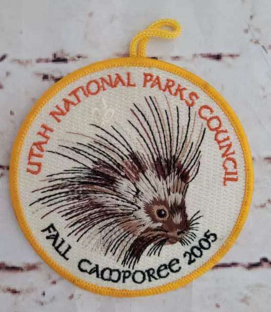 BSA Boy Scout Utah National Parks Council Fall Camporee 2005 Patch