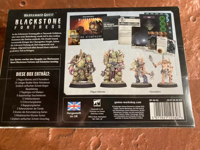 Warhammer Quest Blackstone Fortress Keine Atempause Neu & OVP 2