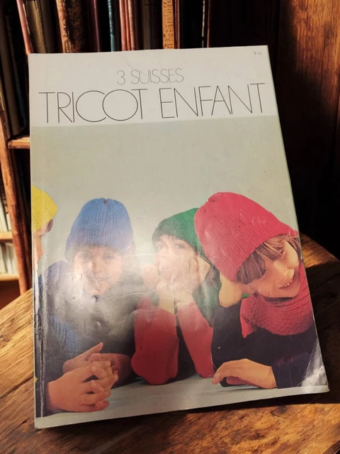 Catalogue Vintage De Laine 3 Suisses + Livret Explications Tricot Main - Occasion