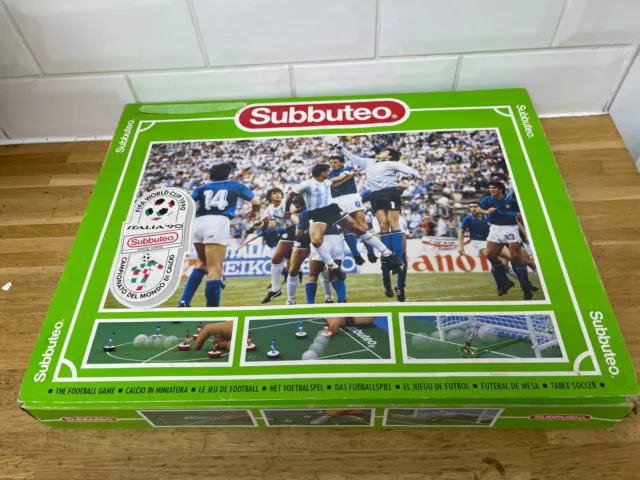 Subbuteo Coppa del Mondo FIFA Italia 1990 Box Set