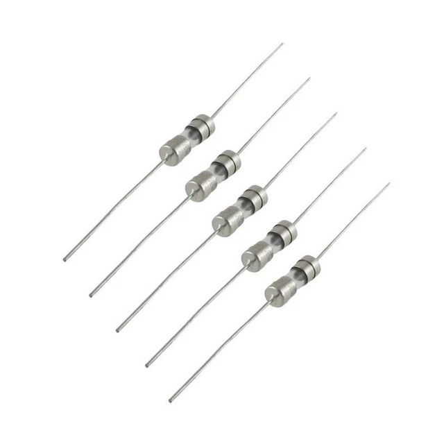 5x Fusibles verre 3.6x10mm fusion rapide 3A - F3A - 250v - Xucheng - 61fus065