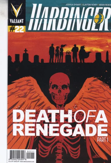 Valiant Comics Harbinger Vol. 2 #22 April 2014 Fast P&P Same Day Dispatch