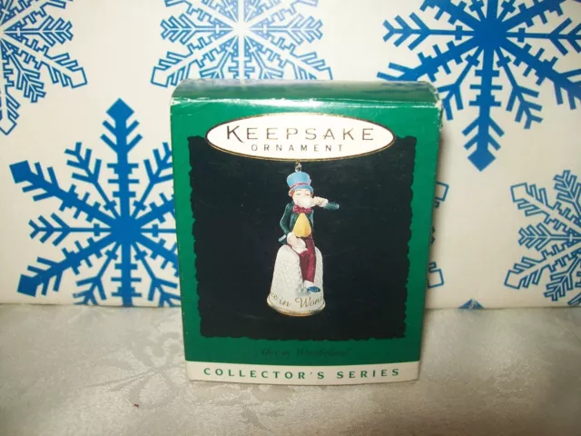 Hallmark Alice In Wonderland #2 Series 1996 Christmas Ornaments The Mad Hatter