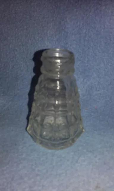 Vintage Cut glass salt or pepper pot (no lid)