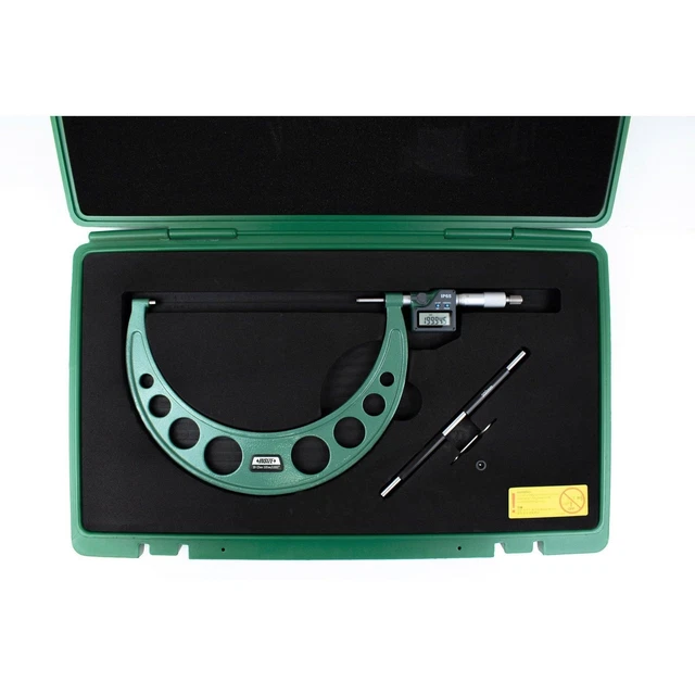 Insize Metric / Imperial Digital Outside Micrometer 200-225MM / 8-9" - 3101-225A